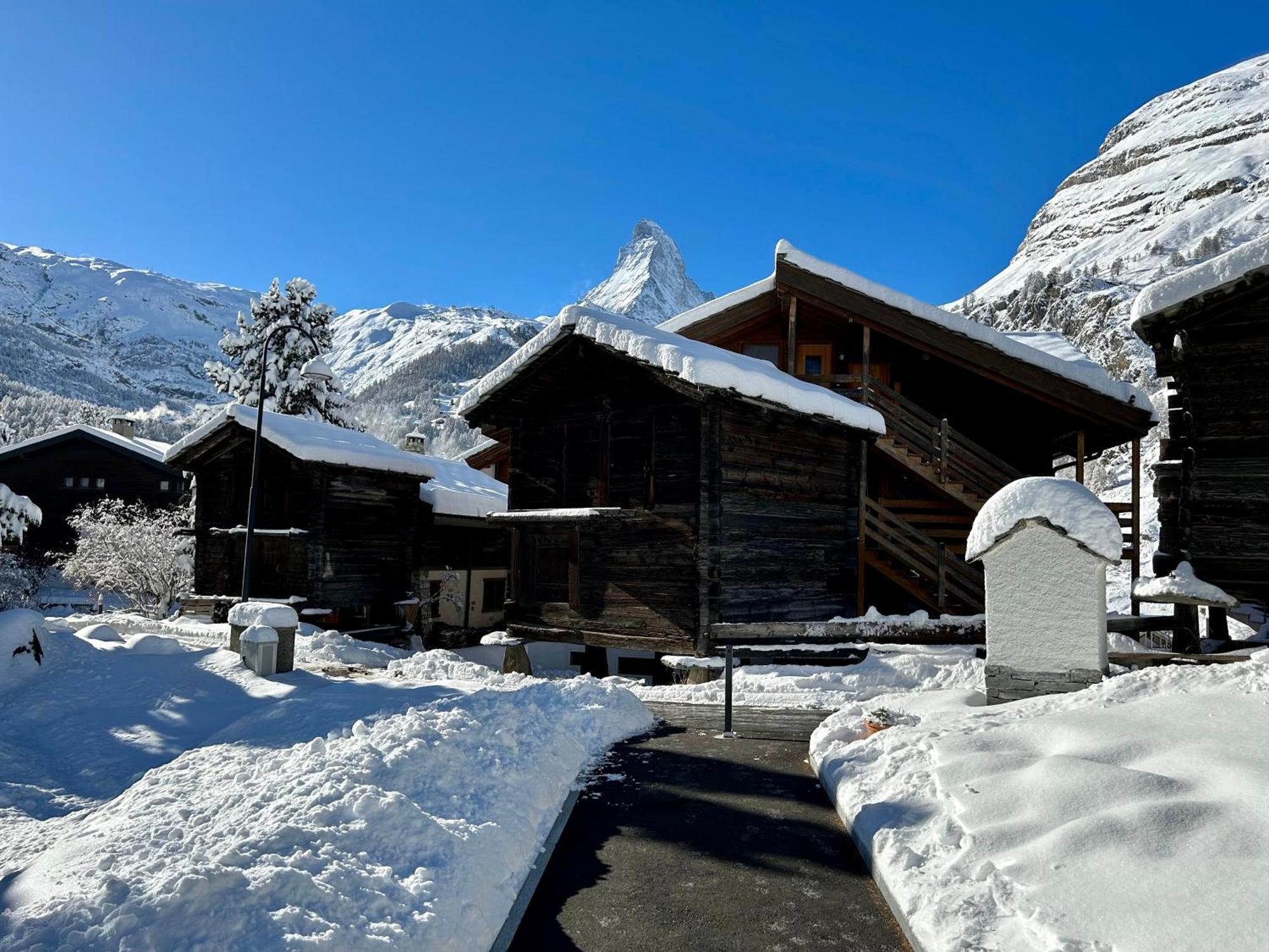 Chalet Coral Und Zermatter Stadel Zewnętrze zdjęcie