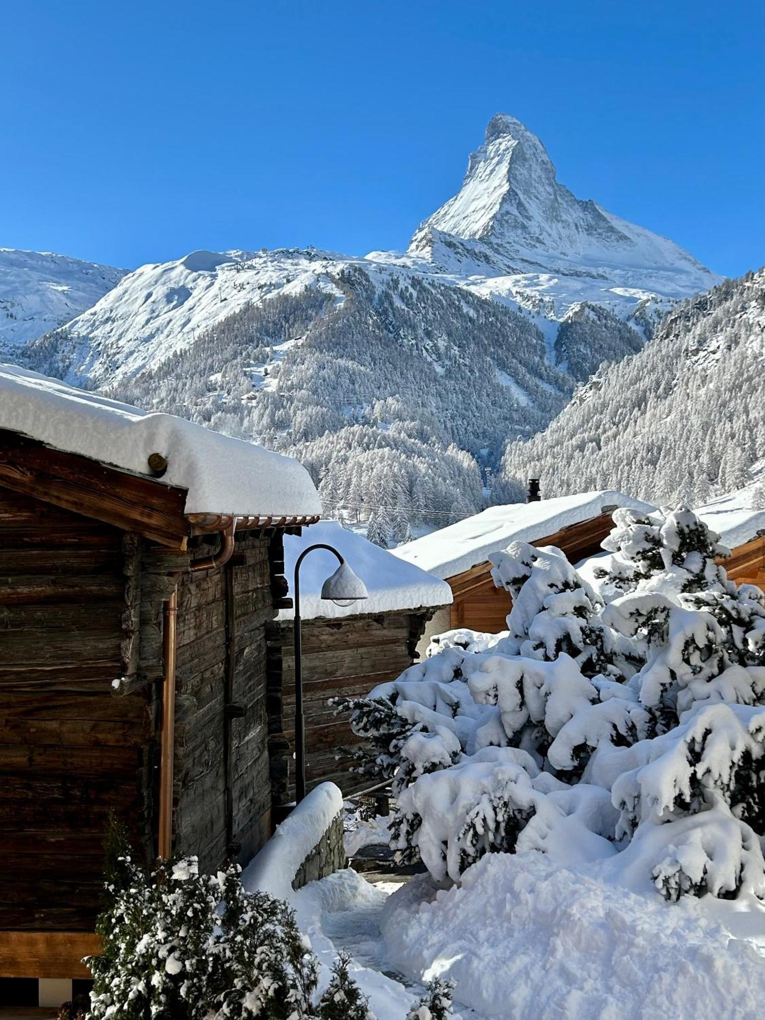 Chalet Coral Und Zermatter Stadel Zewnętrze zdjęcie